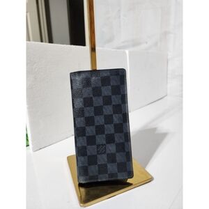 Louis Vuitton 2013 Damier Infini Brazza Wallet Grey/Black